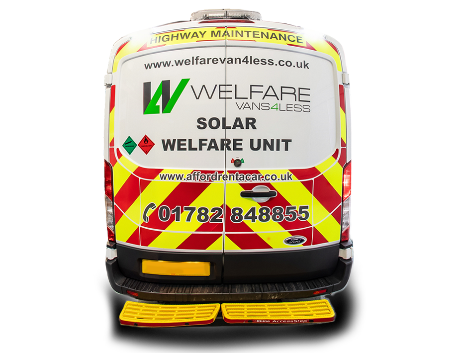 custom van hire Staffordshire Cheshire