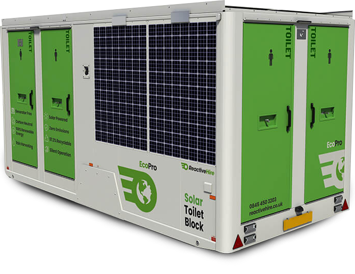 3 x 3 Toilet Block - Welfare Vans 4 Less - portable toilet hire nationwide delivery Staffordshire Cheshire