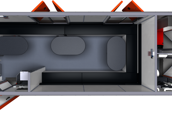 24Ft Cabin - Welfare Van hire Cheshire - Welfare Vans 4 Less